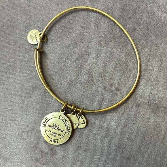 GOLD MOTHERS TRUE DIRECTION ALEX AND ANI BRACELET - Picture 3 of 3